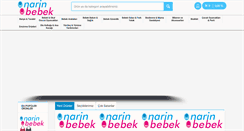 Desktop Screenshot of narinbebek.com